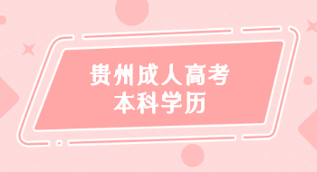 贵州成人高考本科学历可以报考国家司法考试吗?