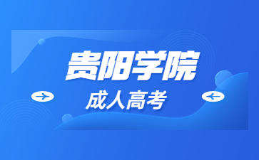 2023年贵阳学院成考考试流程?